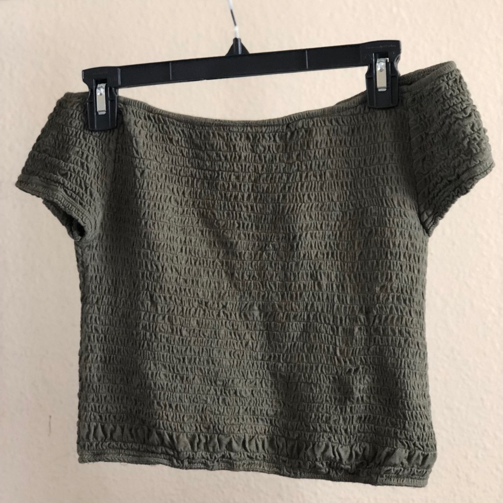 Off the shoulder Crop Top